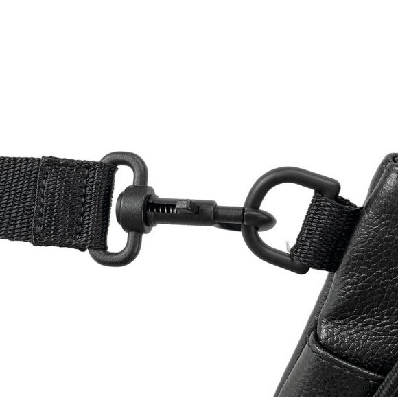 Auth BALENCIAGA - 673169 Black Leather Shoulder Bag - Picture 9 of 13